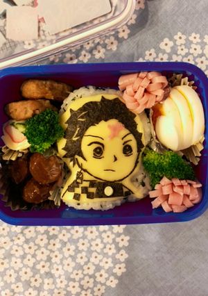鬼滅の刃弁当〜炭治郎vr〜-レシピのメイン写真