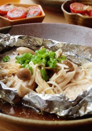 きのこたっぷり♪メカジキのホイル焼き-レシピのメイン写真