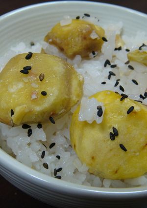 ごろごろ☆栗ごはん-レシピのメイン写真