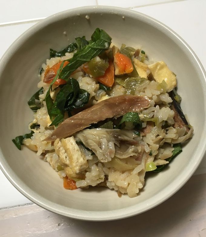 かつお節炊き込みご飯（削れぬ鰹節大量消費-レシピのメイン写真