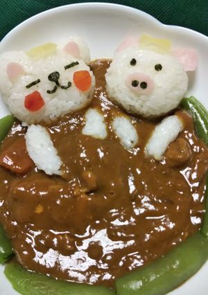 デコカレー　ブタさん-レシピのメイン写真