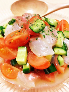 簡単おかず:白身魚と野菜のマリネ-レシピのメイン写真