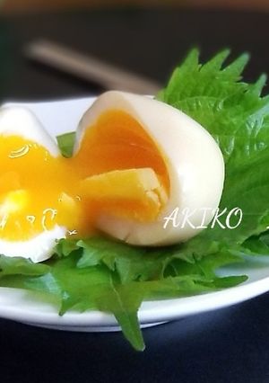 綺麗になれちゃう『とろーーり煮玉子』-レシピのメイン写真
