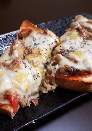TOMATO&SABAトースト-レシピのメイン写真