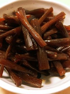 簡単おかず:きゃらぶき(フキの甘辛煮)-レシピのメイン写真