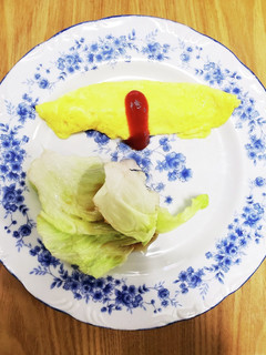 朝食は簡単プレーンオムレツで-レシピのメイン写真