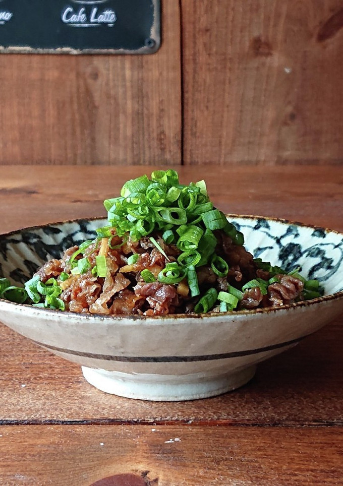 牛肉のしぐれ煮★ネギまみれ-レシピのメイン写真