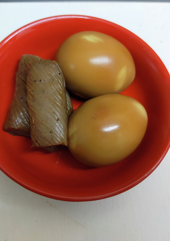 卵と蒟蒻煮てオヤツやオツマミに-レシピのメイン写真