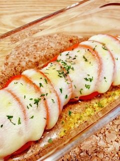 トマトのチーズ焼き-レシピのメイン写真