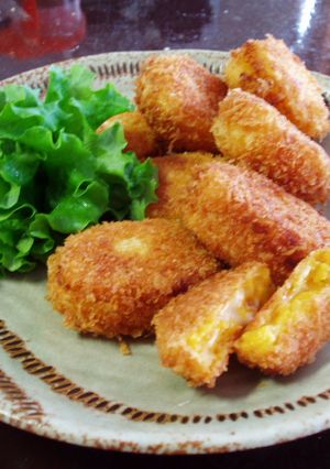 簡単でメチャ美味しい☆チーズ入りコロッケ-レシピのメイン写真