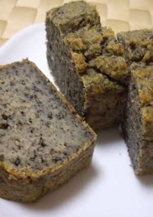 しっと〜り♪黒ゴマパウンドケーキ-レシピのメイン写真