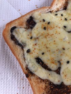 海苔の佃煮トースト-レシピのメイン写真