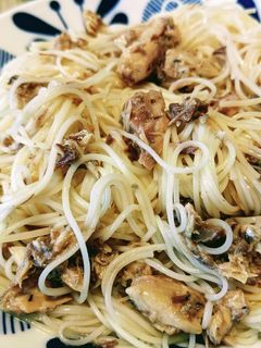 さばの缶詰で混ぜそうめん-レシピのメイン写真
