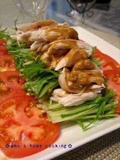 バンバンジーサラダ-レシピのメイン写真