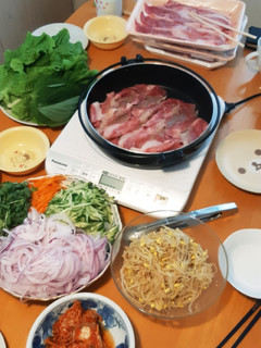 今日は父の日ご馳走だ!焼きしゃぶだ~! -レシピのメイン写真