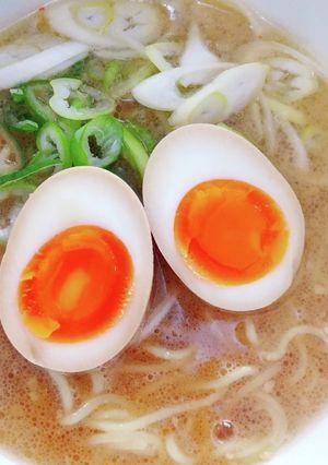 半熟煮卵☆和風ニンニク醤油味♪-レシピのメイン写真