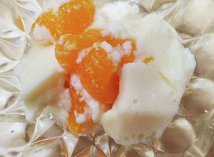 粉末寒天で作る豆乳(牛乳)みかん寒天-レシピのメイン写真