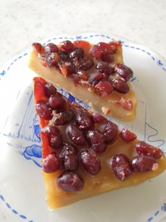夏の京菓子~黒糖水無月~レンジで簡単-レシピのメイン写真