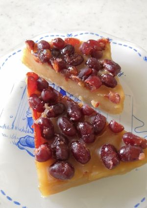 夏の京菓子~黒糖水無月~レンジで簡単-レシピのメイン写真