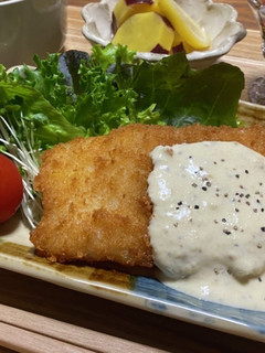 白身魚のフライ ペッパーチーズマヨ-レシピのメイン写真