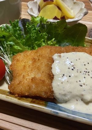 白身魚のフライ ペッパーチーズマヨ-レシピのメイン写真