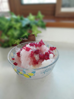 簡単手作りシロップでいちごかき氷-レシピのメイン写真