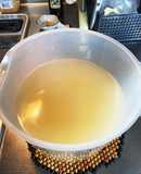 ロティサリーチキンの白湯スープ