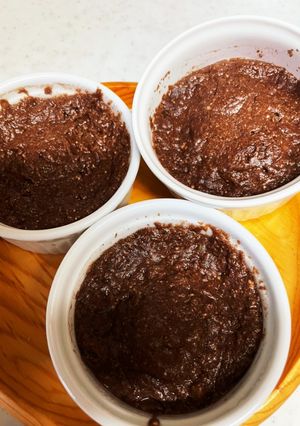 健康　豆腐チョコバナナ　もちっとおやつ-レシピのメイン写真