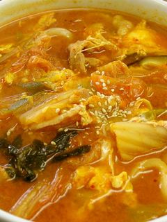 韓国料理☆キムチうどん-レシピのメイン写真