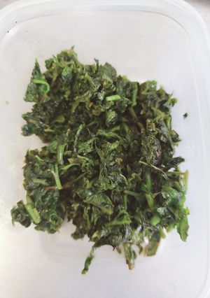 【旬の野菜】うどの葉の佃煮【季節の味】-レシピのメイン写真