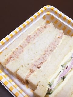 絶品!たくあんとツナのサンドイッチ-レシピのメイン写真