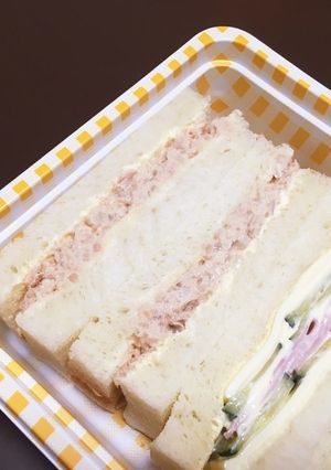 絶品！たくあんとツナのサンドイッチ-レシピのメイン写真