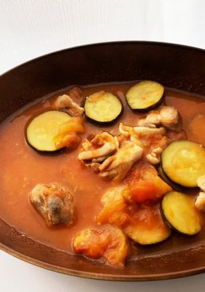 ズッキーニと鶏肉のトマト煮-レシピのメイン写真