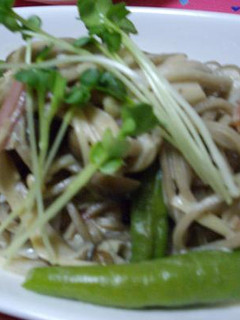 食べてみそ!クリーム日本そば?-レシピのメイン写真