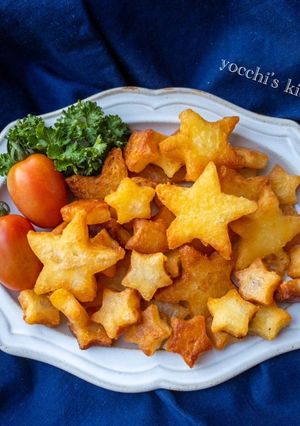 クリスマスや七夕に！簡単！お星さまポテト-レシピのメイン写真