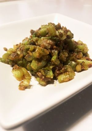 ご飯に合う。大根の葉ごま麺つゆ炒め。-レシピのメイン写真