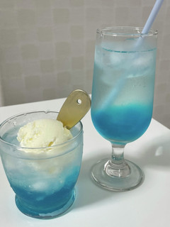 おうちカフェ モナジュエルクリームソーダ-レシピのメイン写真