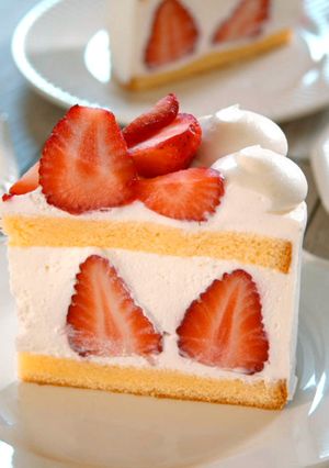 クリームたっぷり☆ショートケーキ※動画-レシピのメイン写真