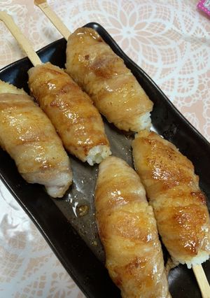 肉巻きご飯スティック-レシピのメイン写真