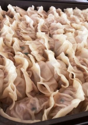 ホットプレート小籠包(餃子の皮)-レシピのメイン写真