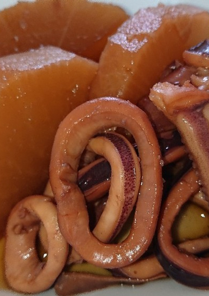 大根とイカの煮物-レシピのメイン写真