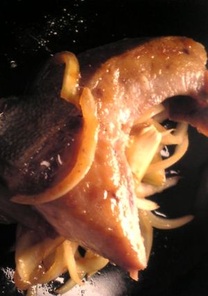 簡単：ブリとたまねぎの照り焼き-レシピのメイン写真