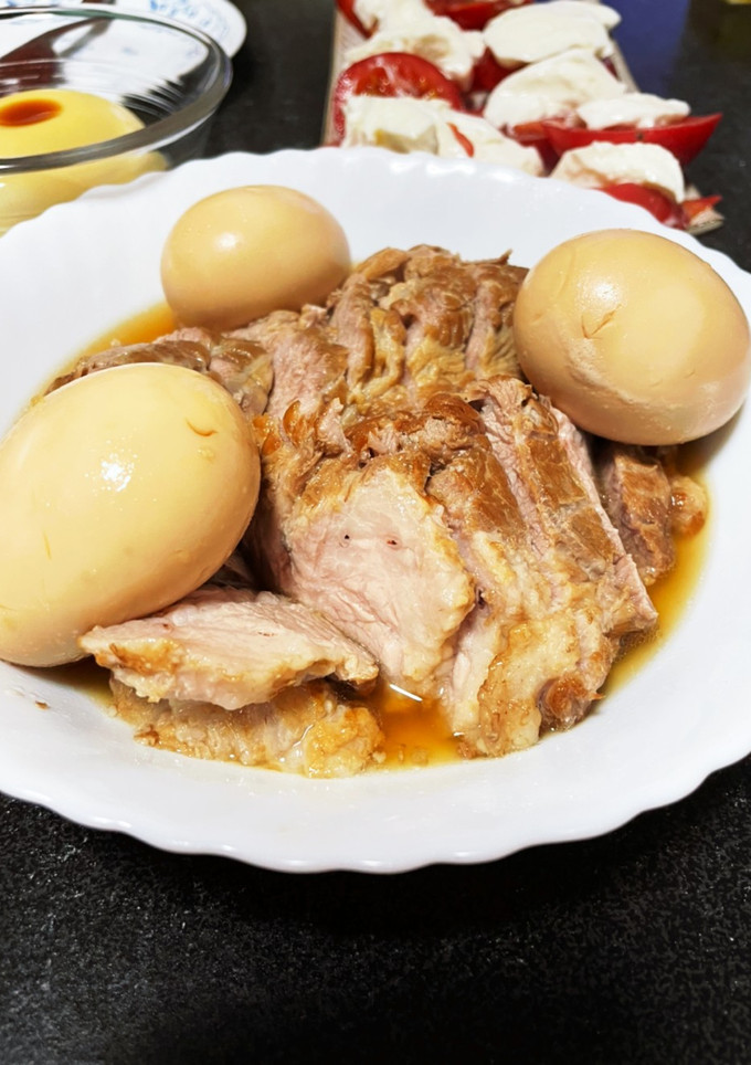 圧力鍋で簡単！焼豚と煮卵-レシピのメイン写真