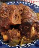 骨付き肉のパキスタン・カラヒ風炒め煮