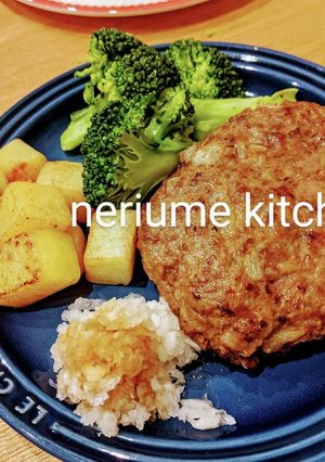 肉を感じるハンバーグ-レシピのメイン写真