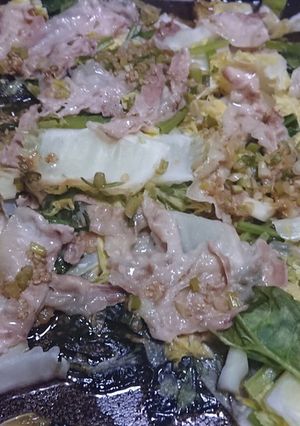 豚バラと白菜の重ね蒸し-レシピのメイン写真