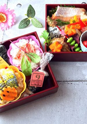 雨月18　カップ寿司弁当-レシピのメイン写真