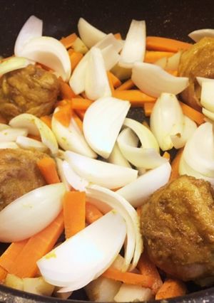 肉巻きポテト　カレー味-レシピのメイン写真