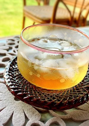 梅とタイムのサワードリンク-レシピのメイン写真