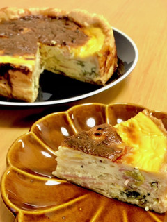 18センチケーキ型で分厚いキッシュ-レシピのメイン写真
